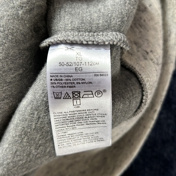 Men’s Banana Republic Zip Up Sweater Size XL - Picture 5 of 6